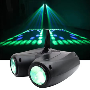 128LED RGBW Double Tête Disco Lampe Projecteur Coloré DJ Party Projecteur pour Effet De Scène Éclairage Home Entertainment - Product Image 1