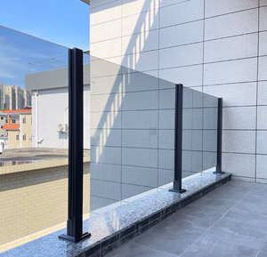 Lô hàng nhanh chóng dễ dàng cài đặt vuông hợp kim nhôm bài đầu gắn lan can bài với chống ăn mòn tính năng - Product Image 6