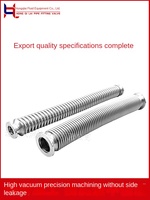 Compensateur de dilatation flexible en acier inoxydable 304 pour conduit de gaz d'échappement sur mesure
