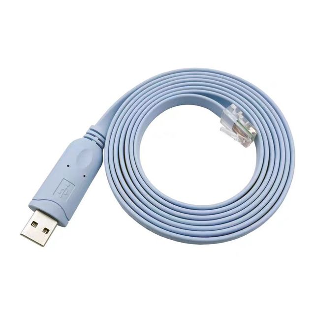 NEW Ground Mount USB to RJ45 Network Port Debugging Console Cable for Brand Switches 1.8 A brand network product debugging line