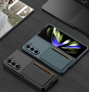 Nouveau design avec protection complète étui de téléphone pliable en cuir pu carbag pour Samsung galaxy Z Fold 6 5 - Product Image 2