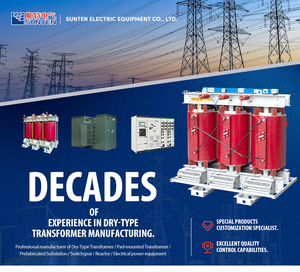 Hệ thống phân phối tần số cao 30-2500kva Máy biến áp cách ly loại khô 3 pha sang máy biến áp một pha - Product Image 2