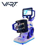 VART-Silla de tiro VR 360, simulador de vuelo para realidad Virtual, montaña rusa, Original