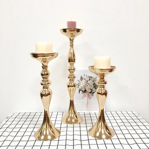 Centro de Mesa de Cristal con Forma de Flor a Precio Económico, Decoración para Mesa de Boda, Florero de Metal Plateado y Dorado, Estilo Moderno y Romántico - Product Image 3