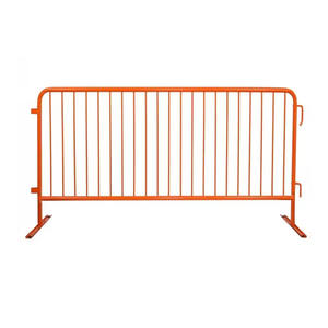 Barrière en <span class=keywords><strong>aluminium</strong></span> en gros <span class=keywords><strong>d</strong></span>'usine clôture temporaire en acier inoxydable barricade de sécurité routière barrière de contrôle des piétons - Product Image 4