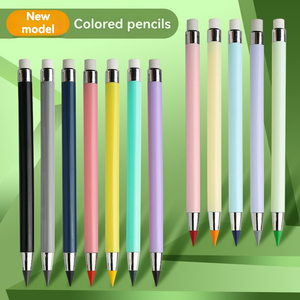 <span class=keywords><strong>Crayon</strong></span> Rond Éternel Bview Art, Lot de 12, Sans <span class=keywords><strong>Taille</strong></span>-<span class=keywords><strong>Crayon</strong></span>, Mine Incassable, avec Gomme, HB, Sans Encre, pour <span class=keywords><strong>Dessin</strong></span> Enfantin - Product Image 3