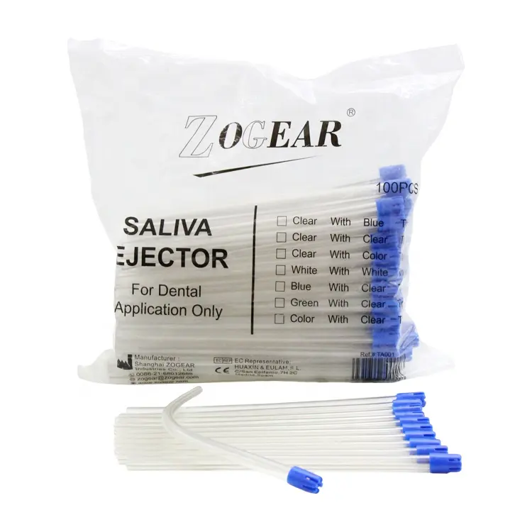 TA001 ZOGEAR taşınabilir esnek dental tükürük çekici