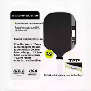 Raqueta de Pickleball Gen4 Generation Core, Fabricada en Japón con Fibra de Carbono T700, Prensada en Caliente, Integrada de Alta Gama, Alternativa a la de 16 mm de Grosor - Product Image 5