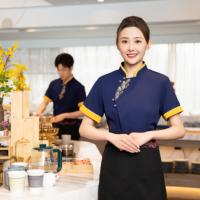 Uniformes de Serveur et Serveuse OEM pour Restaurant, Designs de Tissus Féminins, Uniformes Formels pour Restaurant, Uniformes de Serveur pour Femme