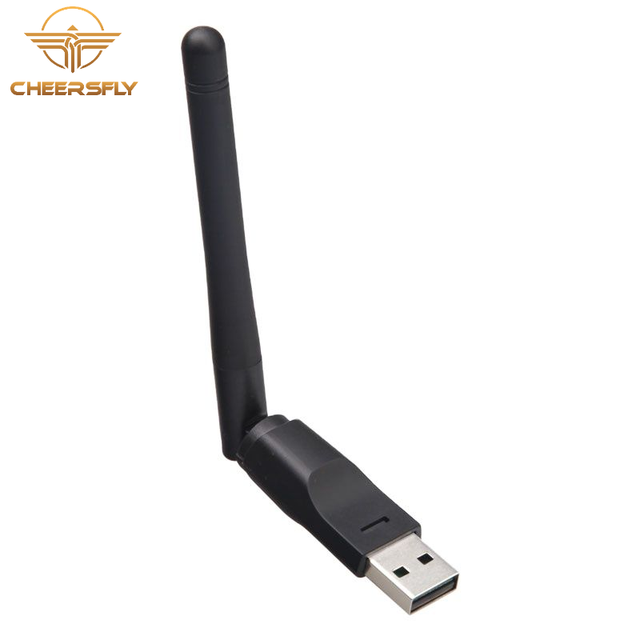 Factory Price Cheersfly Digital USB WiFi Adapter Dongle 1 Year Warranty FTA High Definition 150Mbps 2.4G Infrastructure Ad-Hoc