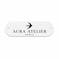 Boîte rectangulaire en métal pour bonbons, logo personnalisé, faible MOQ, réponse rapide, détails estampés en aluminium pour sacs à main et articles en cuir