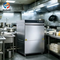 Lave-vaisselle commercial sous comptoir 220V en acier inoxydable, lave-tasses automatique à pulvérisation haute pression pour bars et restaurants