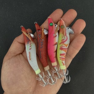 <span class=keywords><strong>2.2</strong></span>夜光珠木虾鱿鱼钩芦雅诱饵仿生软足西瓜红慢沉活诱饵 - Product Image 3