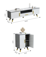 Ensemble de Meubles Modernes en Bois pour Salon : Meubles TV, Tables d'Appoint et Tables Basses