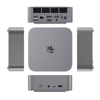 Beelink SER8 AMD 8845HS 32G 1TB Mini PC Win10 DDR5 SSD Pantalla triple AI Ordenador industrial para Juegos de oficina Banco escolar