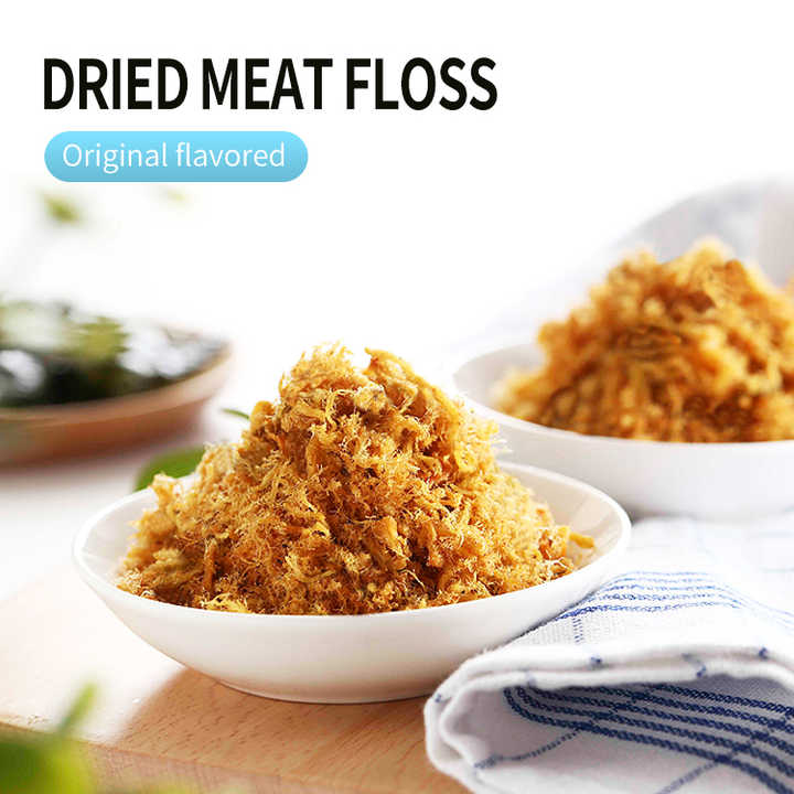 348g Halal Certified Original Flavor Crispy Dried Chicken Meat Floss ...