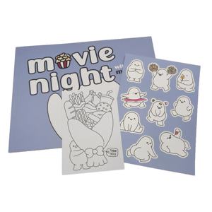 Personalizzato A4 <span class=keywords><strong>libro</strong></span> da colorare per adulti accogliente <span class=keywords><strong>amico</strong></span> fumetto perfetto rilegatura stampa libri da colorare per adulti - Product Image 3