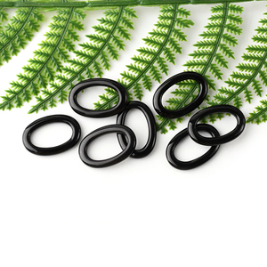 Venta al por Mayor <span class=keywords><strong>de</strong></span> Piedras Preciosas Sueltas <span class=keywords><strong>de</strong></span> Ágata <span class=keywords><strong>Negra</strong></span> Natural, Corte en Rejilla Ovalado y Redondo, Mezcladas para la Fabricación <span class=keywords><strong>de</strong></span> Joyas - Product Image 2
