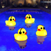Jardin Jardin Étang Fête Festival Décor Extérieur Globe Lumière Boule IP68 Étanche Extérieur Led Canard Solaire Flottant Globes