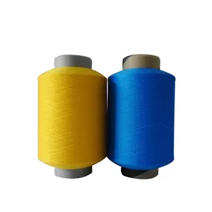 Colorful 100% PP 50D/36F Polypropylene Filament Yarn PP DTY Yarn For Weaving And Knitting