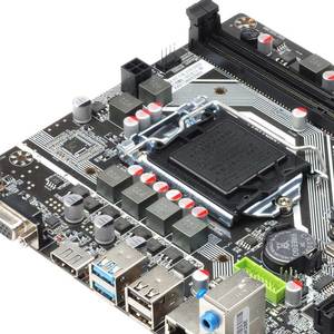 ชิปเซ็ตอินเทล <span class=keywords><strong>H110</strong></span> ซ็อกเก็ต LGA 1151 เมนบอร์ด M ATX DDR3/DDR4 USB3.0 SATA3.0 M.2 รองรับซีพียูรุ่นที่ 6/7 - Product Image 2