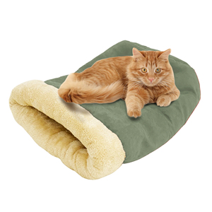 Nuevas Llegadas, Almacén en EE. UU., Cama para Gatos 4 en 1 con Autocalentamiento, Cueva para Dormir - Product Image 1