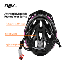 Casque de vélo réglable personnalisé OEM & ODM pour enfants et adultes avec 18 évents d'aération, certifié CE, en matériau PC+EPS pour sports équestres unisexes
