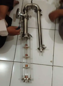 Set Torre di Distillazione in Rame Rosso da 2 Pollici con Motoriduttore per Distillatori di Vodka, Gin, Brandy e Moonshine - Macchinari Completi per Bevande e Vino - Product Image 3