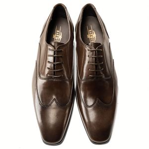Zapatos de Vestir de Cuero para Hombre, Estilo Británico, Personalizados, de Lujo, con Punta y Correa, Casuales - Product Image 1