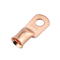 AWG2/0*3/8ขายร้อนตัวอย่างฟรีทองแดงจีบไฟฟ้าสายเคเบิลเทอร์มินัล Lug ราคา