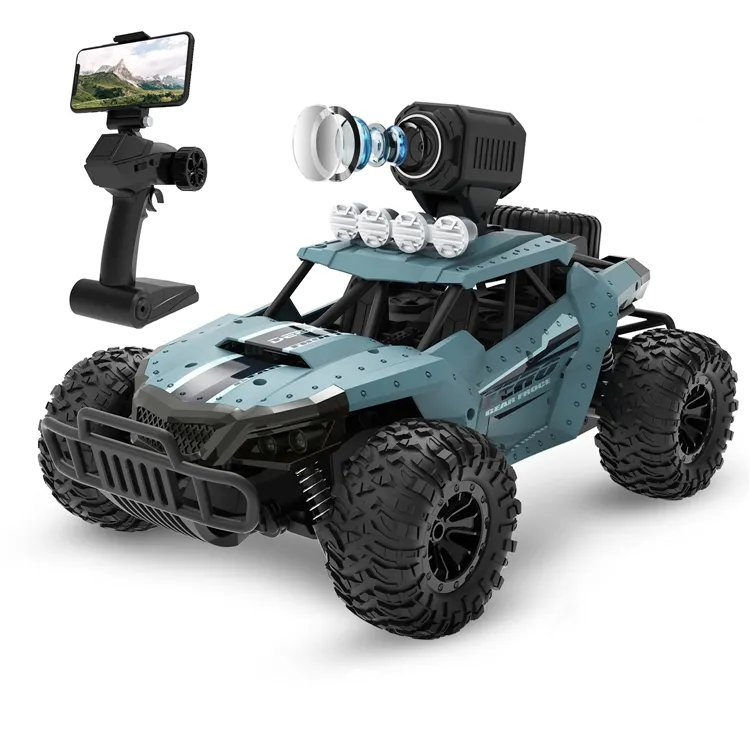 DEERC DE36W RC Car with 720P FPV Camera 1/16 Scale Remote Control High Speed Off-Road RC Monster Trucks for Kids Adults