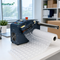 Machine à bulles d'air compacte de bureau, gonfleur de coussins d'air à rouleaux en acier inoxydable, fonctionnement facile, commande tactile