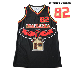Camiseta de baloncesto de equipo de talla grande transpirable impresa por sublimación de diseño personalizado al por mayor de alta calidad - Product Image 5