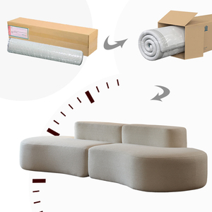 Chân không nén lười biếng người <span class=keywords><strong>sofa</strong></span> có thể nằm xuống và ngủ Tatami phòng ngủ hộ gia đình nhỏ Net Màu Đỏ Ghế <span class=keywords><strong>sofa</strong></span> đơn - Product Image 3