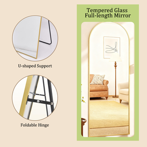 Smart Hanging Vintage Large Wall Standing Decor Full Length <strong>Mirror</strong> for Living Room Modern Bathroom <strong>Mirror</strong> Floor <strong>Mirror</strong> <strong>Frame</strong> - Product Image 6