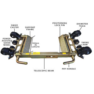 Yüksek kaliteli üst satış araba tekerlek Dolly taşınabilir araba asansör gitmek <span class=keywords><strong>Jack</strong></span> kendini kriko araba kurtarma paten - Product Image 1