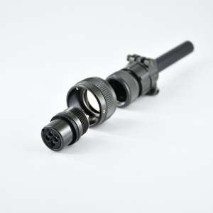 Conector Circular Metálico VG95234 de <span class=keywords><strong>2</strong></span> Pinos e <span class=keywords><strong>2</strong></span> Vias com Contato de Cobre para Uso Aeroespacial, à Prova d'Água IP67, Compatível com Amphenol - Product Image 5