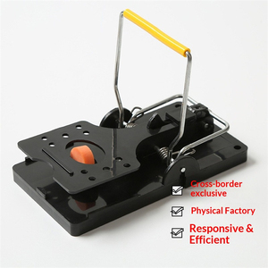 Piège à rats YUMO industriel, à déclenchement rapide, non toxique, en plastique réutilisable, avec fente pour appât, pour le contrôle rapide des rongeurs - Product Image 3