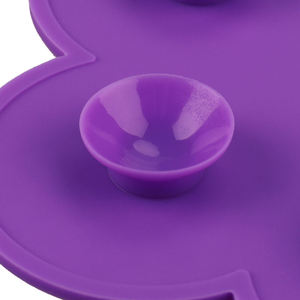 Effectively Remove Cosmetic Residues Make Brush Cleaner Pad <b>Silicone</b> Gel Makeup Brush Scrubber Suction Cup <b>Tool</b> for Cleaning - Product Image 4