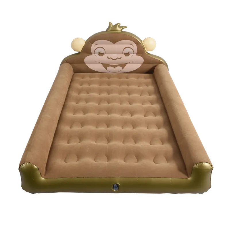 High Quality Factory Customize Monkey Inflatable Air Mattress King Size for Children Outdoor Indoor Play