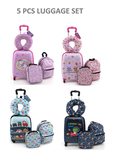 Lot de Bagages Enfants en Gros, Ensemble de Voyage 5 Pièces pour Enfants, Valise Nouveau Design pour le Voyage - Product Image 2