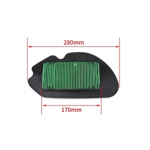 17210-KVT-D00 Filtro de aire Elemento de filtro de aire Tipo de papel para Mini Bike Navi 110 Scooter SCV <span class=keywords><strong>100</strong></span> Activa - Product Image 6
