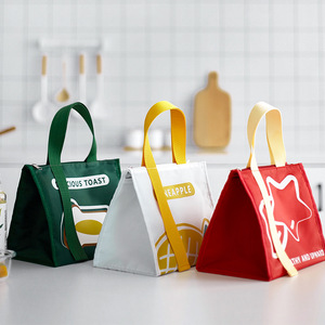 Insulated Lunch Bag Oxford Cloth Aluminum Lining For Work School Picnic Travel - Product Image 2