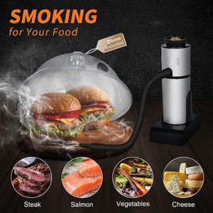 Nouveau pistolet fumeur <span class=keywords><strong>froid</strong></span> portable cuisson moléculaire whisky Steak pistolet fumé <span class=keywords><strong>sciure</strong></span> de bois petit ensemble d'appareils de cuisine - Product Image 5