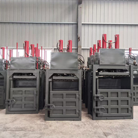 Compacteur vertical de recyclage pour déchets agricoles, papier, bouteilles PET, ferraille de voitures, foin et paille, fabriqué en Chine