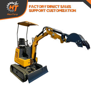 Excavatrice sur chenilles KN12 avec moteur diesel pour creuser des fossés, percer des trous, construire des piscines et des clôtures <span class=keywords><strong>de</strong></span> jardin, et nettoyer les cours. - Product Image 1