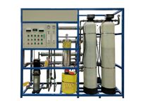 Système de purification d'eau potable par osmose inverse RO 4040/8040 le plus vendu, filtre à eau RO 1000L avec PLC et moteur 1,5 kW