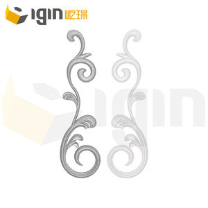 Capuchon de poteau décoratif en aluminium style européen pour portail, balustrade d'escalier, clôture, jardin, villa, en matériau 6063T5 - Product Image 1