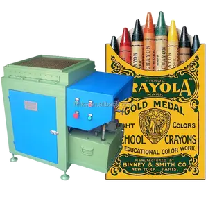 Özelleştirilmiş renkli mum boya makinesi makinesi/yağ Pastel yapma makinesi mum boya yapma süreci hattı