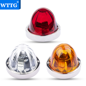 Feu de gabarit en verre style pastèque, lampe d'avertissement LED étanche IP65 DC 12V-50V <span class=keywords><strong>pour</strong></span> <span class=keywords><strong>camion</strong></span> - Product Image 2